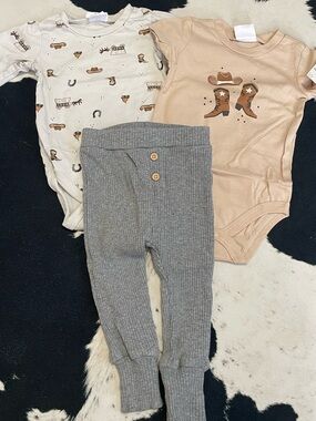 5/$20 Western 3 pc Set